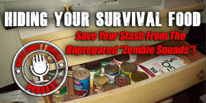 hiding survival food