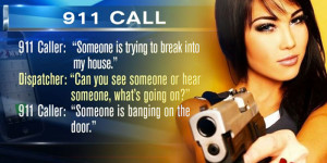 911 Home Defense Call