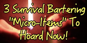 Survival Bartering Secrets
