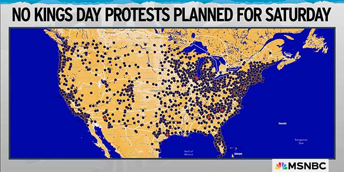 No Kings Day Demonstrations