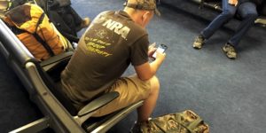 Prepper At Airport