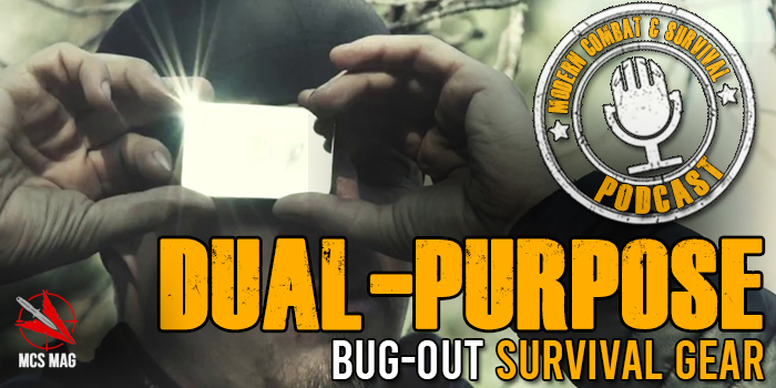 dual-purpose bug-out bag survival gear