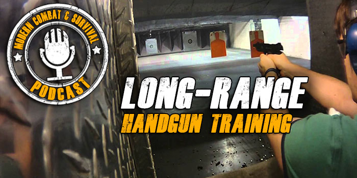 Long Range Tactical Handgun Training For CQC Shooting