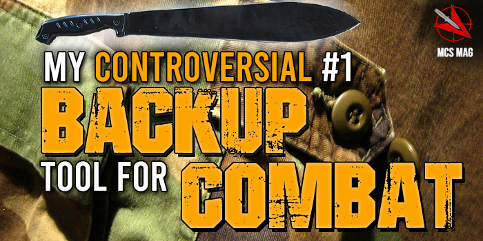 Best Combat Machete Training For Backup Weapons