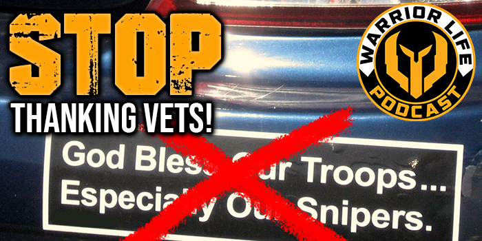 Stop Thanking Our Veterans For Their Service