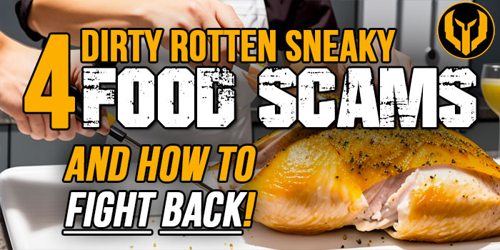 Four Food Scams That Are Ripping Your Off! And How To Fight Back!