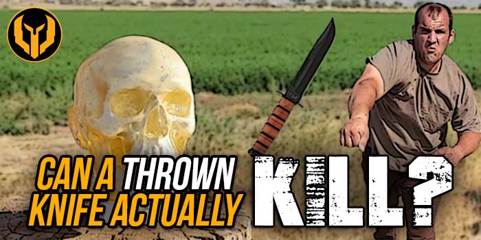 No-Spin Knife-Throwing Technique Lethality
